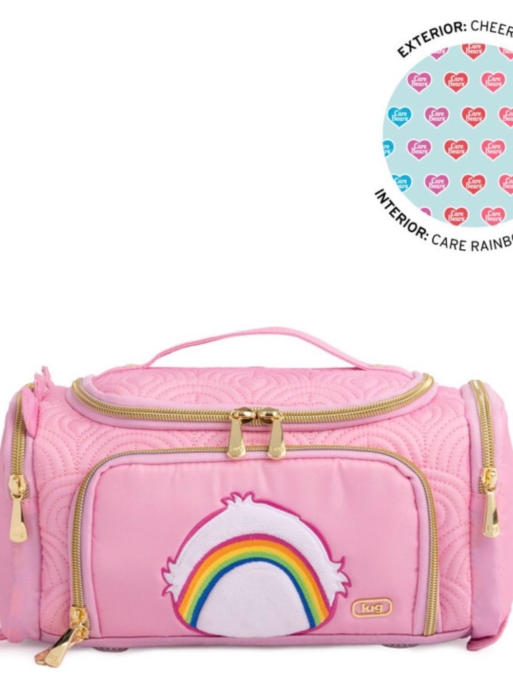 Lug Care Bear Trolley Medium Cheer Bear NWT
